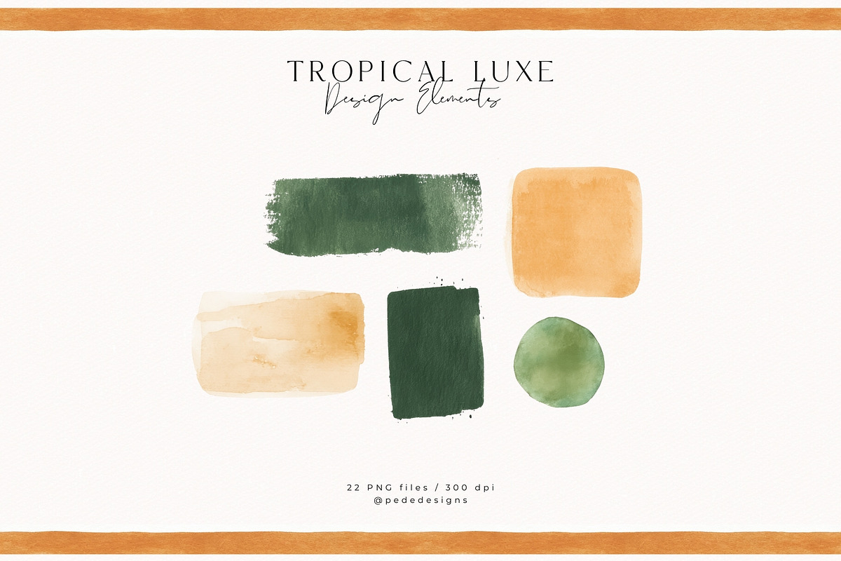 Tropical Luxe Collection, an Illustration by PeDe Designs (Photo 18 of 28)
