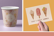 Summer Vibes – Watercolor Bundle, a Decorative Illustration by OkPen (Thumbnail 6 of 7)