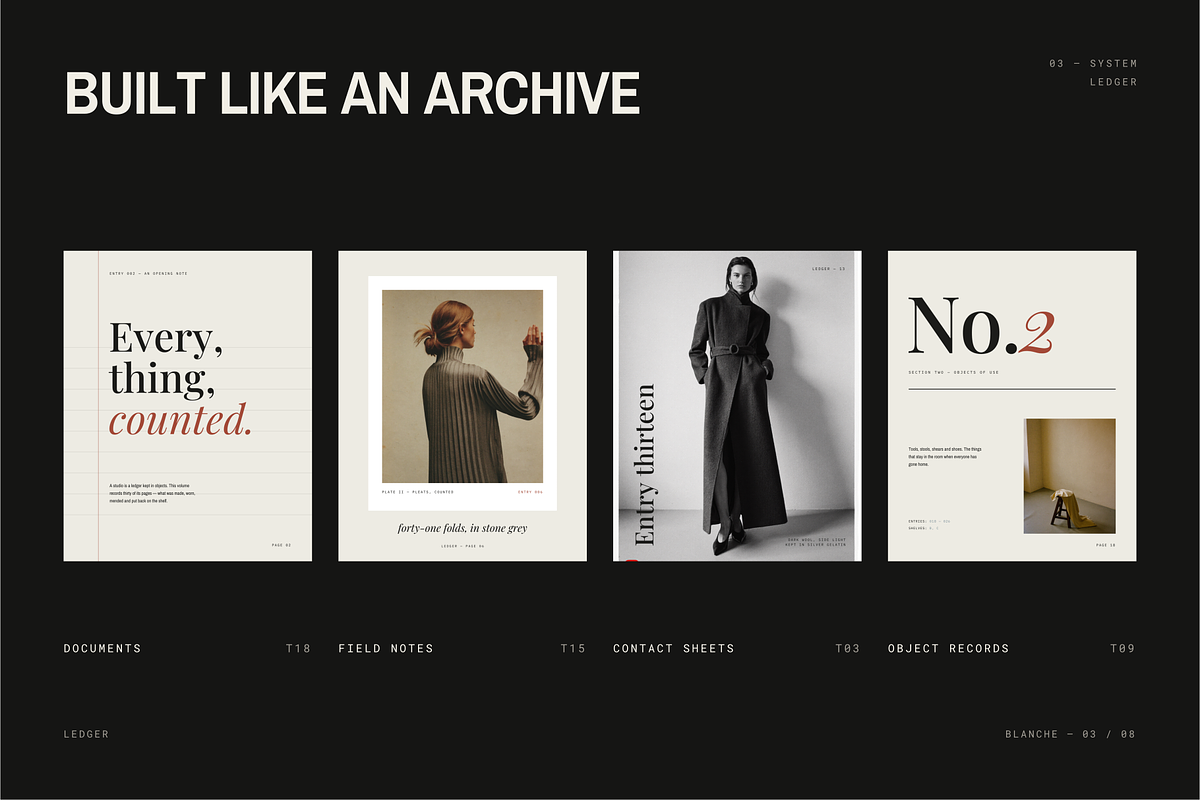 LEDGER | 30 Canva Post Templates, a Social Media Template by BlancheStudio (Photo 3 of 9)