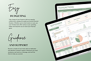 Simple Monthly Budget - Green, a Templates & Theme by The Creative Plans co (Thumbnail 9 of 10)