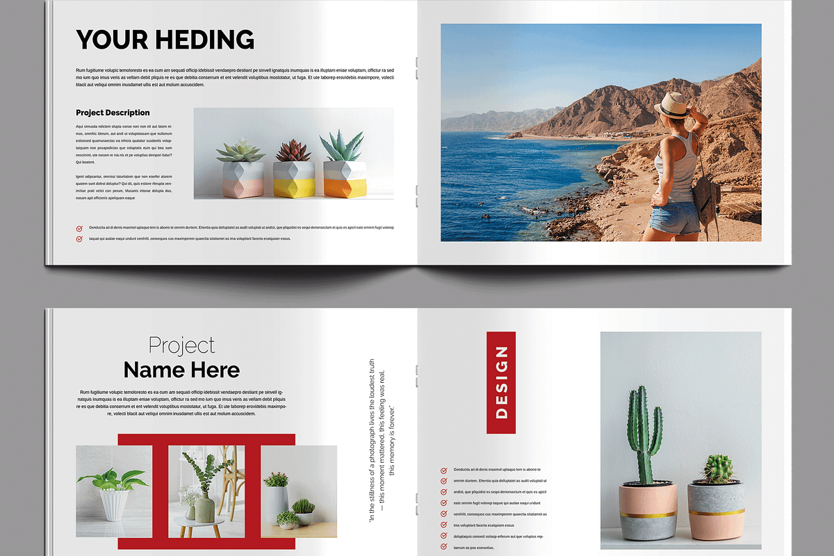 Lookbook Magazine Layout, a Magazine Template by MightyDesign (Photo 4 of 8)