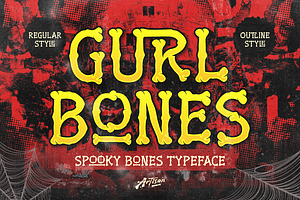 Gurl Bones - Spooky Bone Display