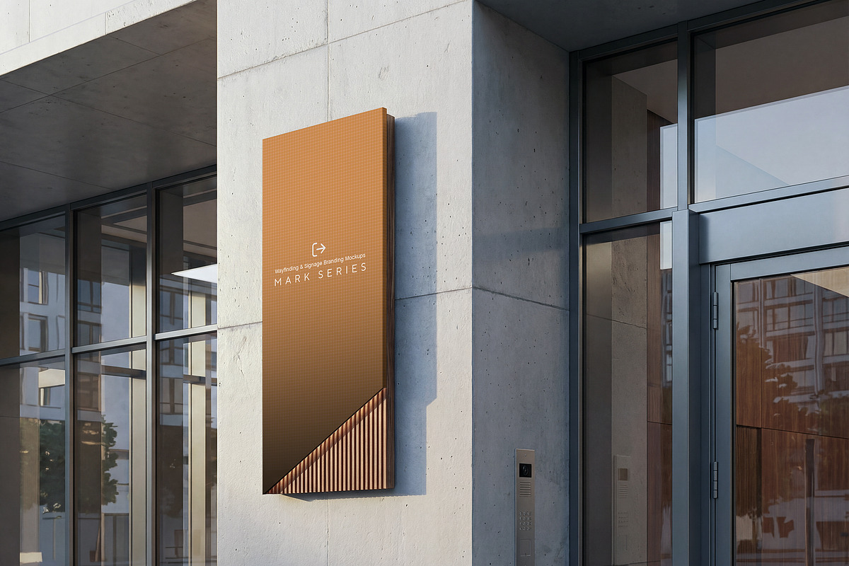Navigation Sign Mockup, an Advertising Mockup by Mockup Cloud (Photo 2 of 2)