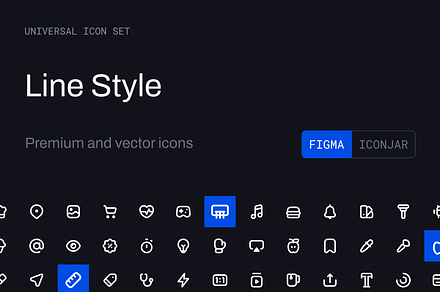 Universal Icon Set v2.6 | Line