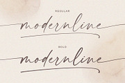modernline | handwritten font, a Script Font by Ef Studio (Thumbnail 14 of 19)
