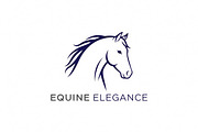 Equine Elegance Horse, a Branding & Logo Template by Logocreative (Thumbnail 2 of 2)
