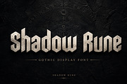 Shadow Rune —Gothic Blackletter Font, a Blackletter Font by Wow Magic (Thumbnail 3 of 4)