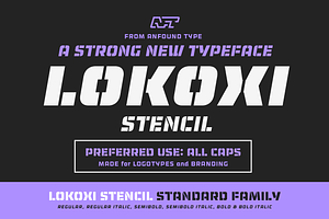 Lokoxi Stencil - Standard Family