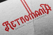 Retromania font., a Script Font by VioSilent (Thumbnail 1 of 4)
