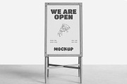 Wooden Restaurant Menu Board Mockup, an Advertising Mockup by graphypix (Thumbnail 3 of 4)