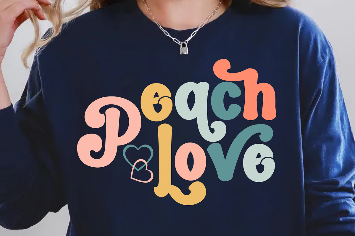 Groovy Vintage, a Sans Serif Font by Mini_World (Photo 3 of 8)