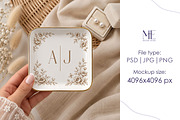Ring Dish Trinket Tray Mockup, a Merchandise Mockup by Mie Mockup Studio (Thumbnail 5 of 7)
