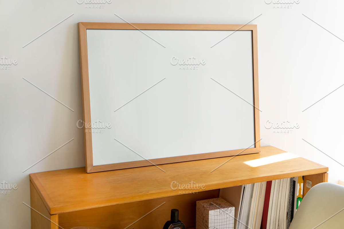 Photo Frame Mockup Horizontal, a Print Template by LOPEstudio (Photo 2 of 5)