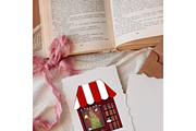 Christmas Houses Village Clipart, a Decorative Illustration by Oleksandra Illustrates (Thumbnail 13 of 14)