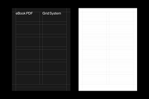 EBook PDF Grid System For InDesign