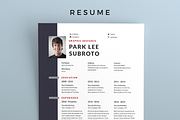 Resume, a Resume Template by graphicalcium (Thumbnail 2 of 3)