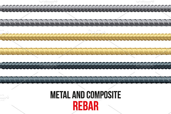 Endless Rebars. Steel And Composite