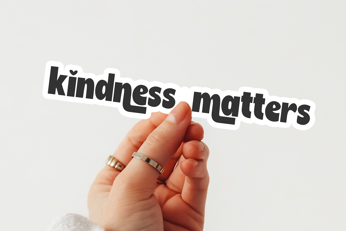 Pinky Promise Sans Font, a Sans Serif Font by Beck McCormick (Photo 5 of 10)