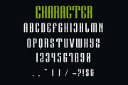 Rawanda a Display Font, a Sans Serif Font by IHDSTD (Thumbnail 6 of 6)