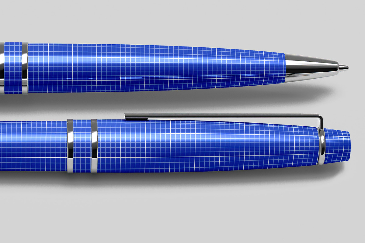 Ballpoint Pen Mockup - 8 views, a Pens & Pencil Mockup by Illusiongraphic (Photo 24 of 26)