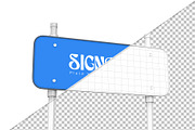 Street Direction Mockup Template, a Product Mockup by graphypix (Thumbnail 3 of 4)