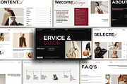 Services and Pricing Guide Template, a Presentation Template by TemplateFolio-Shop (Thumbnail 1 of 11)