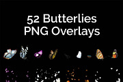 52+ Butterflies Photo Overlays, an Action Add-On by PhotoEffects.Store (Thumbnail 8 of 8)