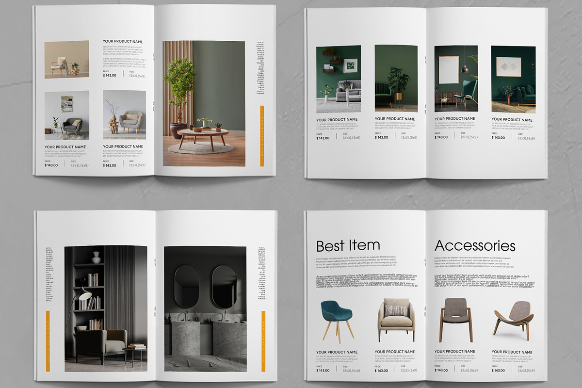 Product Catalogue Layout