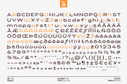 Exalted Wide, a Sans Serif Font by Zafara Studios (Thumbnail 5 of 12)