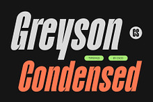 CS Greyson – Condensed Font