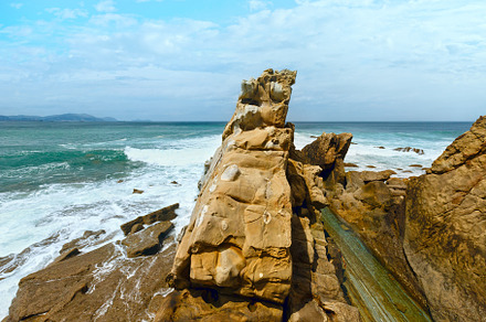 Beach Azkorri or Gorrondatxe view., a Nature Photo by YuriyB