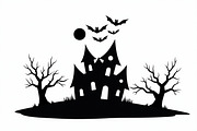 Spooky Haunted House Bundle, an Illustration by Designs_River (Thumbnail 8 of 9)