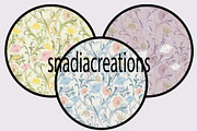 Art Nouveau Botanical Garden, a Pattern Graphic by snadiacreations (Thumbnail 1 of 7)