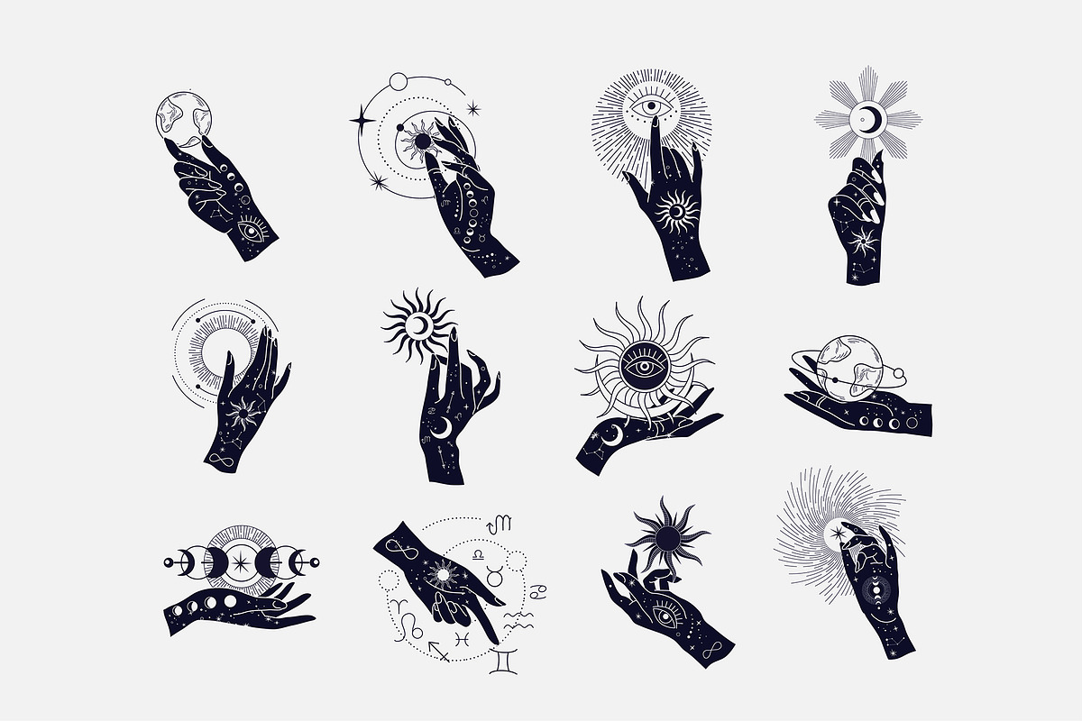 Celestial collection, a Decorative Illustration by Merfin (Photo 9 of 14)