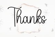 Halloween | Script Font, a Handwritten Font by Scratchones (Thumbnail 8 of 8)