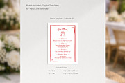 Wedding Bar Menu Canva bd002, a Card Template by TyphoonStudio (Thumbnail 2 of 8)