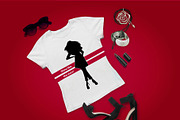 Vector Female Sexy Woman Silhouettes, a Person Illustration by Posh Papers & Patterns (Thumbnail 7 of 8)