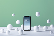 Phone Winter Mockup Set, a Product Mockup by Mockura (Thumbnail 5 of 6)