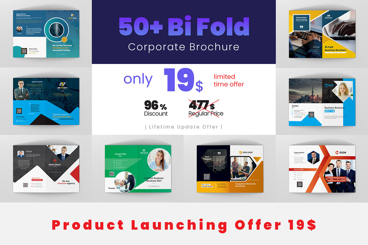50+ Bi Fold Brochure Design, a Brochure Template by ZAAS (Photo 1 of 5)