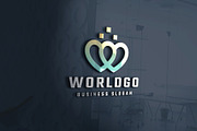 World Go Letter W Logo, a Branding & Logo Template by Design_Planet (Thumbnail 2 of 7)