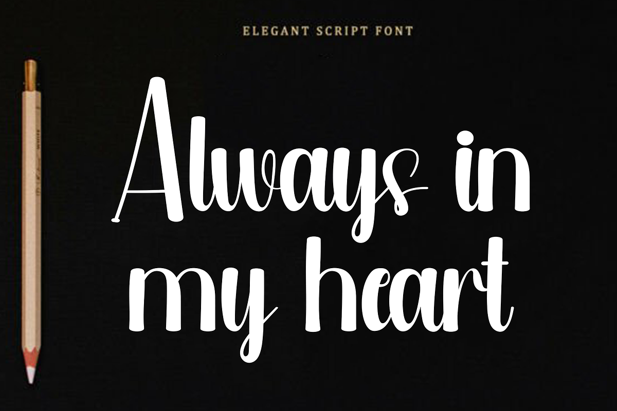 Loving Calligraphy, a Handwritten Font by FreshTypeINK (Photo 3 of 8)