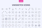 3000 Unisketch icons, an Outline Icon by Icojam store (Thumbnail 12 of 12)
