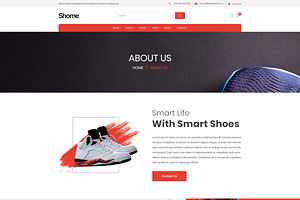 Shoes ECommerce Website Template