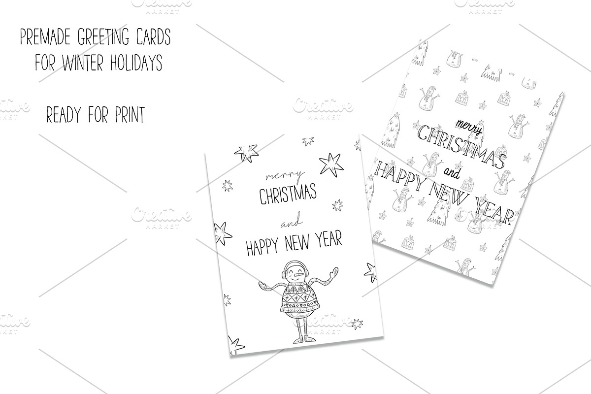 2026 Christmas and New year icon set, a Seasonal Illustration by SaintPic illustrations (Photo 3 of 4)