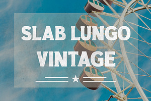 Slab Lungo - Vintage Serif Slab