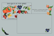 Fruit of the Spirit Template, a Presentation Template by The Trough Co. (Thumbnail 2 of 5)