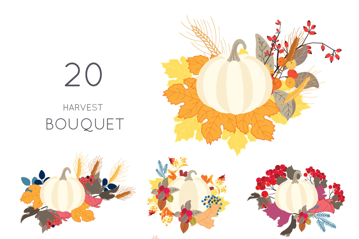Harvest hand drawn in Fall / Autumn, a Decorative Illustration by MooBeer (Photo 2 of 5)