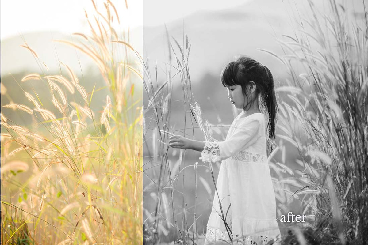 10 Black and White Portrait Drama, a Preset Add-On by Timeless Presets (Photo 3 of 17)