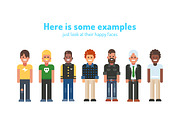 Make Your Character, a Person Illustration by JulyPluto (Thumbnail 3 of 3)