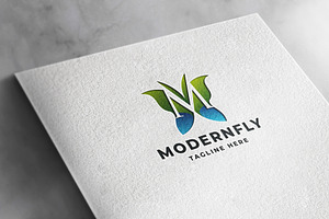 Modern Butterfly Logo Pro Template